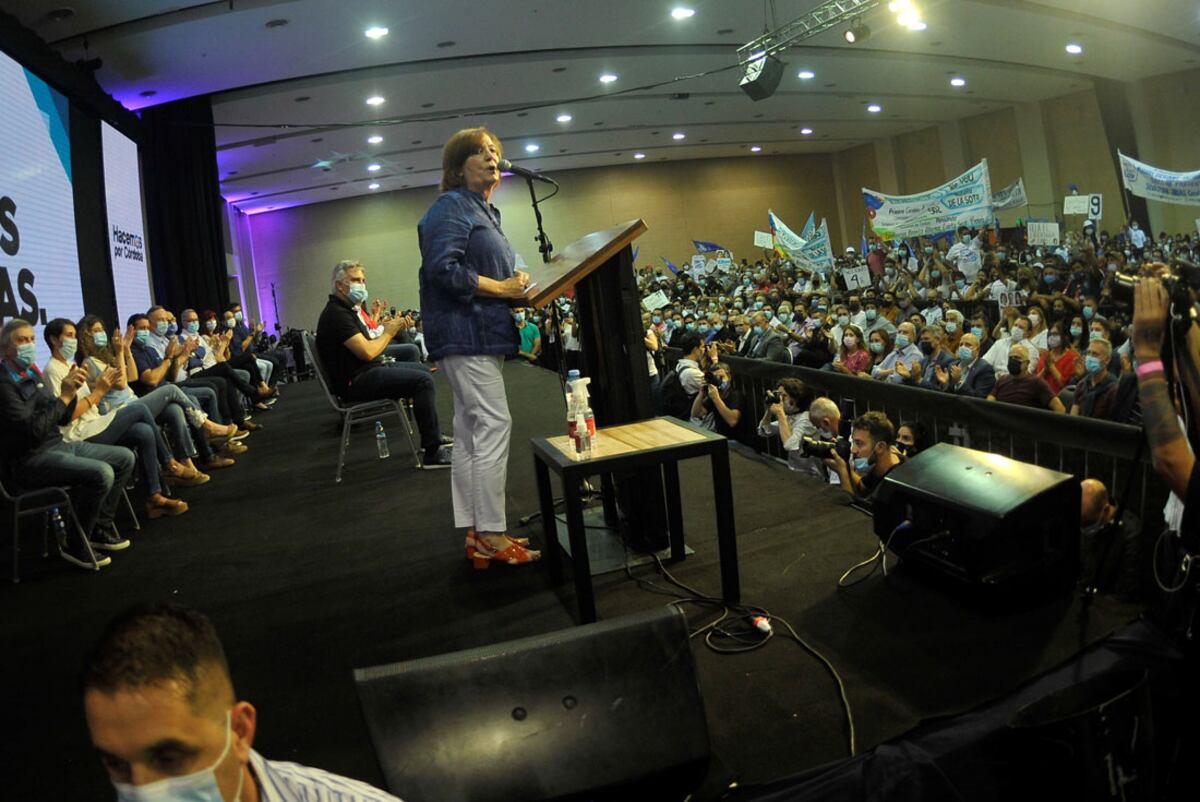 Alejandra Vigo encabeza la boleta a senadores por Hacemos por Córdoba. (Javier Ferreyra)