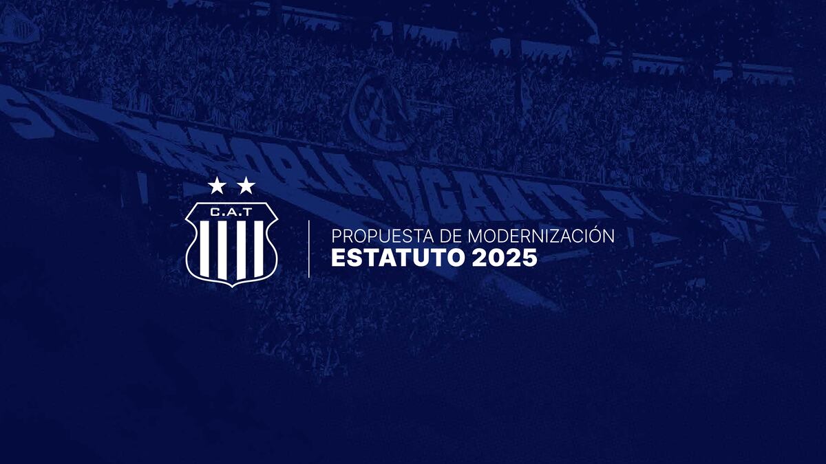 La modernización del estatuto de Talleres.
