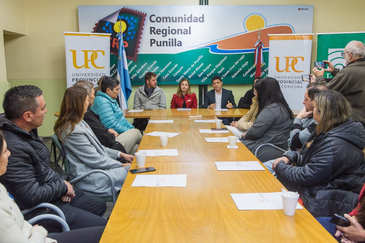 Ambas partes acordaron desarrollar de manera conjunta un Plan Estratégico de Turismo Sostenible de escala regional para Punilla.