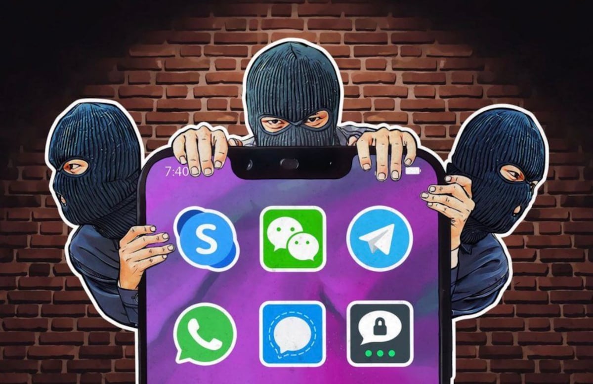 Estafas virtuales vía redes sociales.