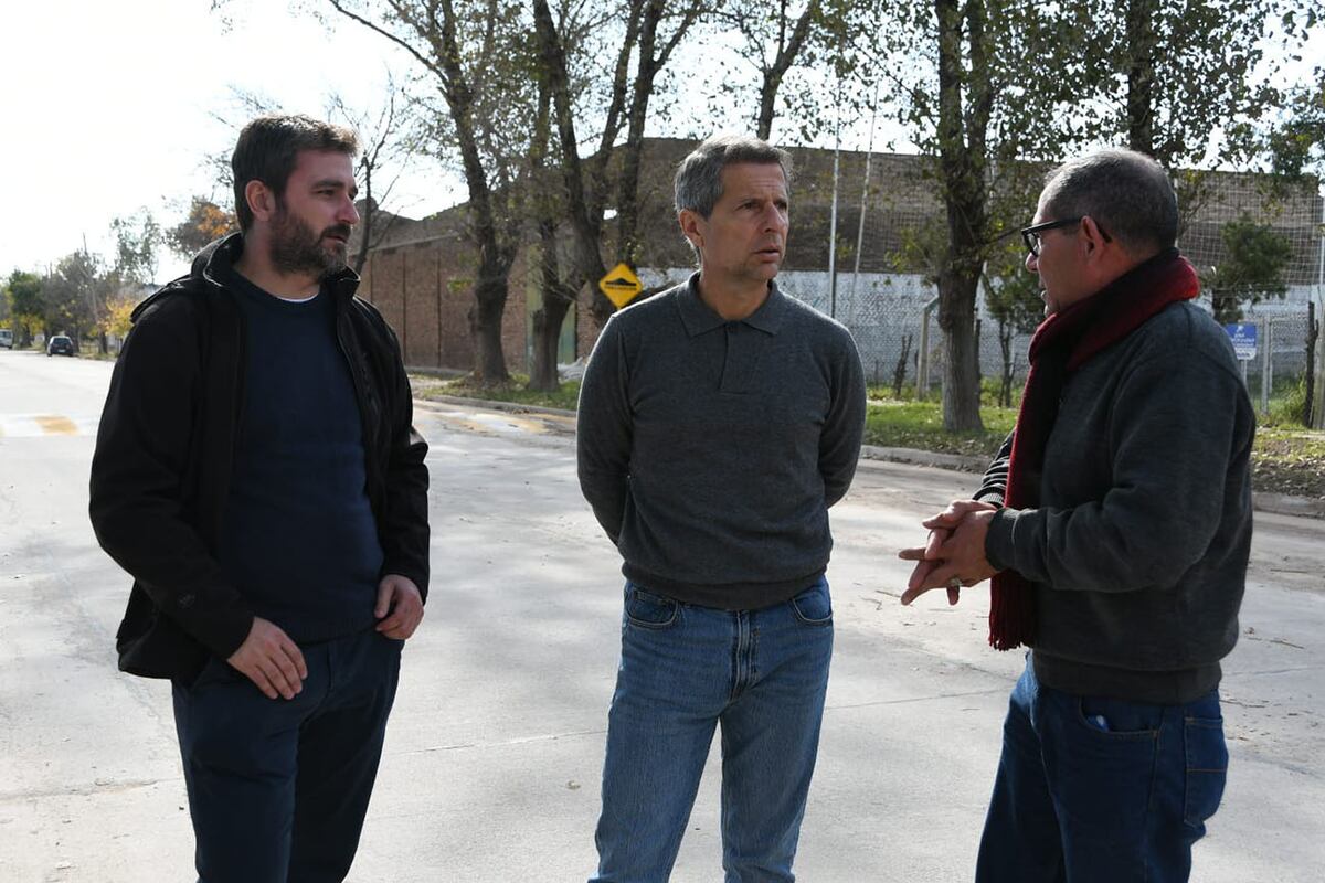 Damián Bernarte: “Hacemos obras que mejoran la calidad de vida de nuestra gente” (Municipalidad de San Francisco)