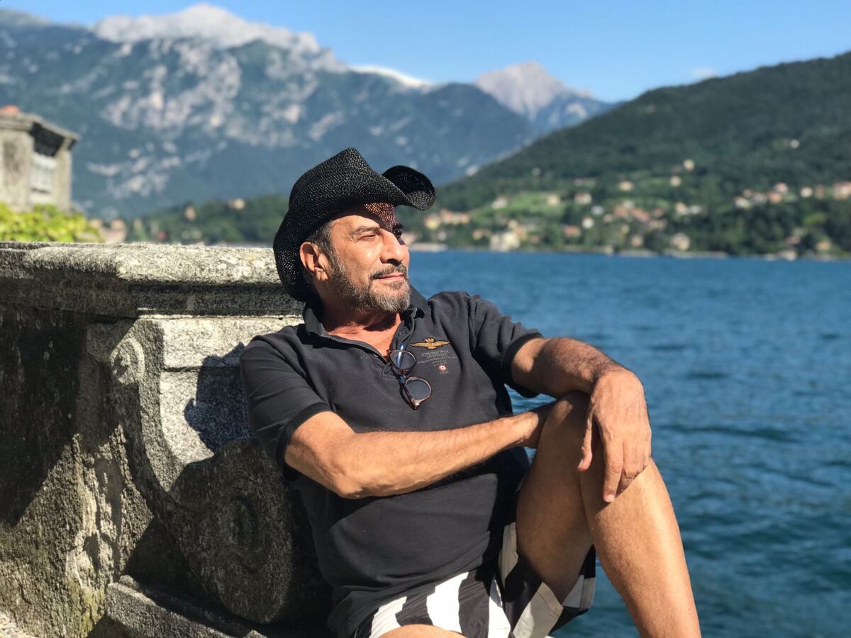Eugenio Zanetti, en uno de sus tantos viajes a Europa.