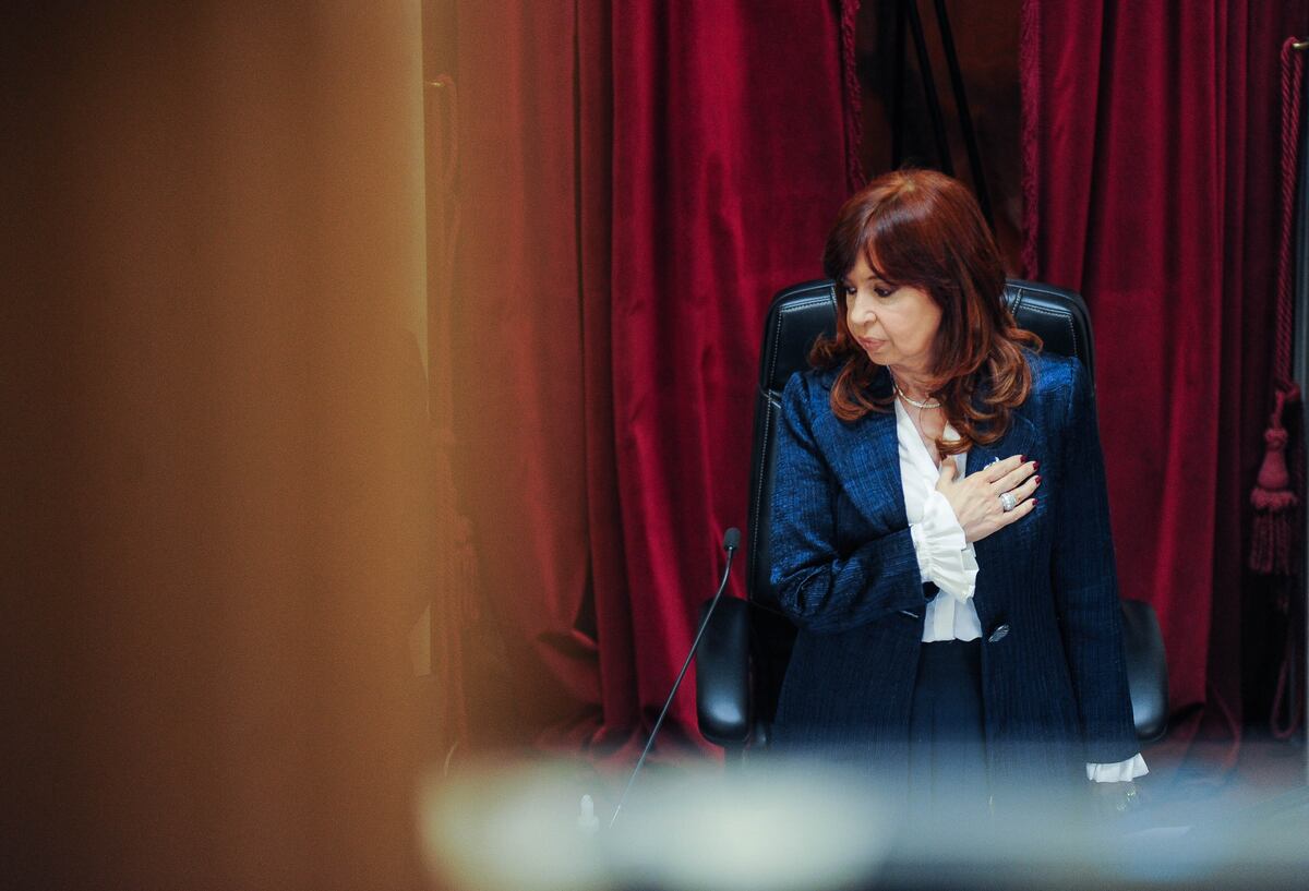 Cristina Fernández de Kirchner.
Foto Federico Lopez Claro
Juicio Vialidad