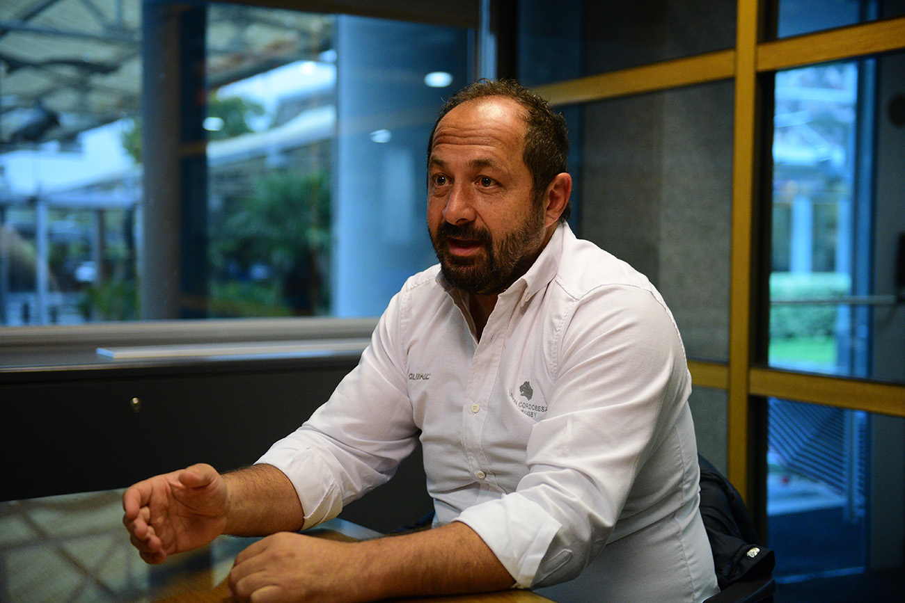 Fernando Pérez, nuevo presidente de la Unión Cordobesa de Rugby . (José Gabriel Hernández / La Voz)