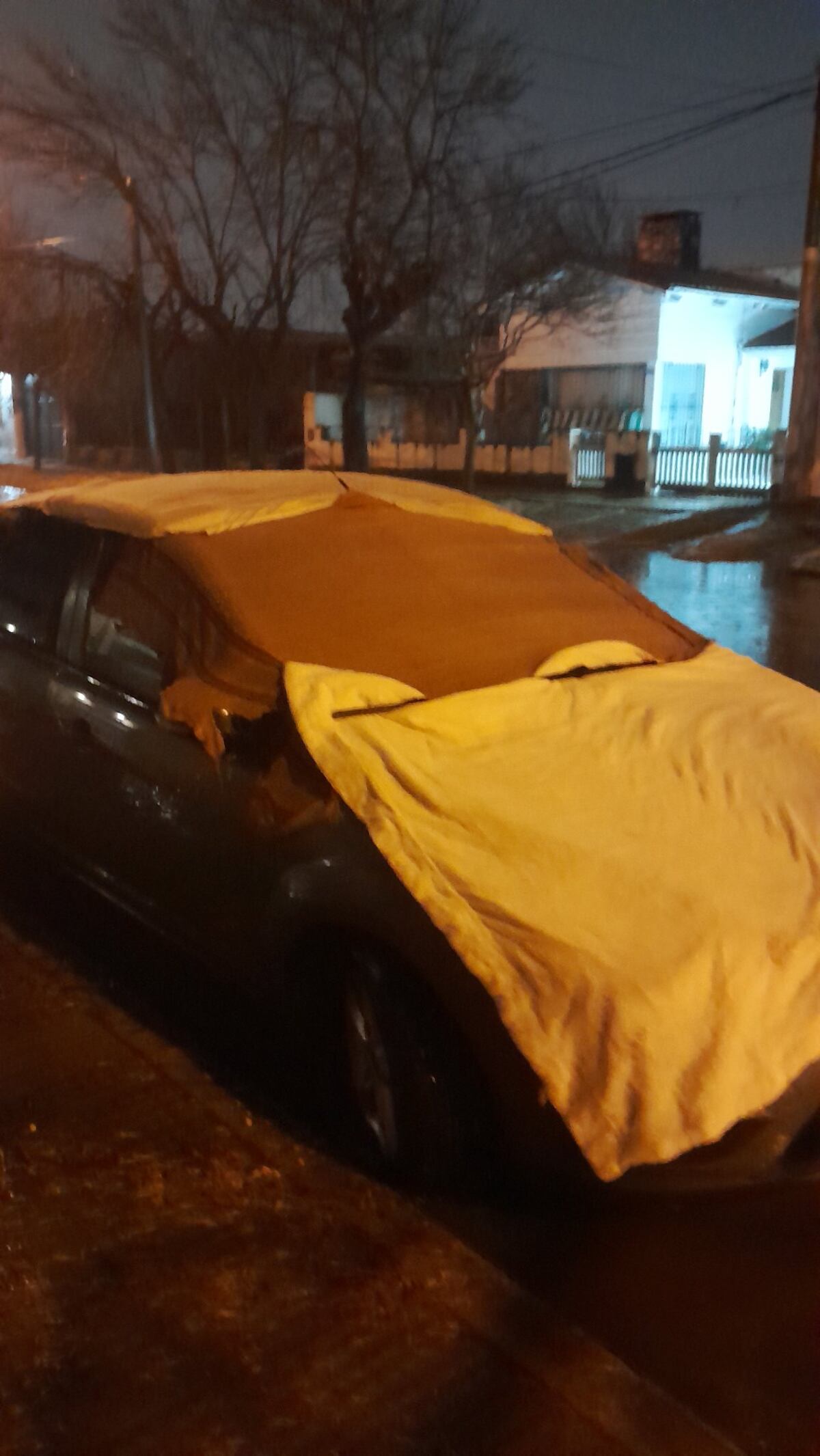 El cambio de tiempo en Córdoba llegó con granizo en el interior de la provincia, en las regiones de Calamuchita y el sur de la provincia.