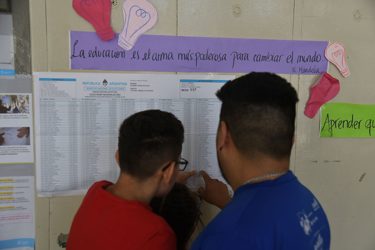 Colegio Cassaffousth Balotaje 2023: Argentina define quién será el próximo presidente eleccones presidencial en Córdoba ( Ramiro Pereyra /La Voz)