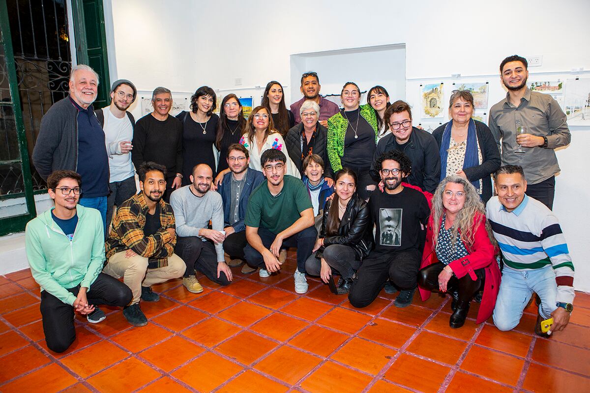 En el grupo hay amateurs hasta profesionales de la construcción como arquitectos e ingenieros (Gentileza/ Verónica López)