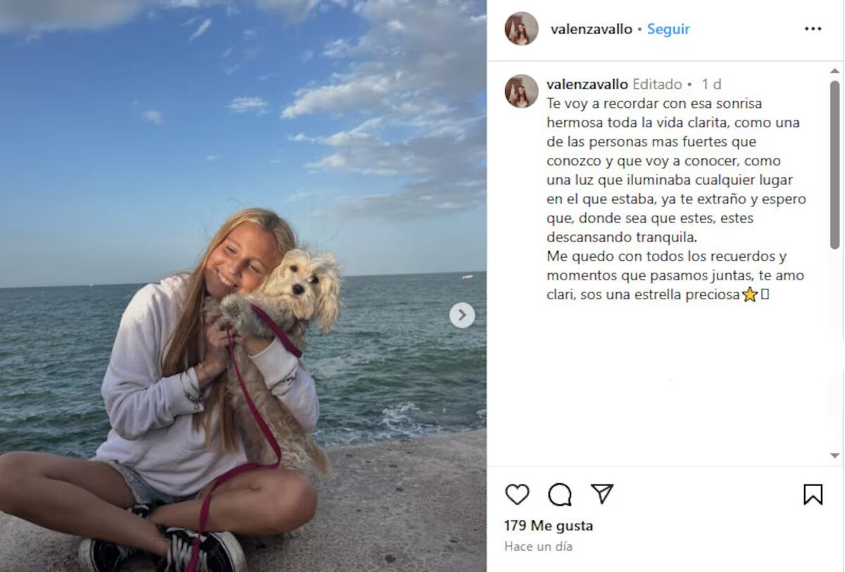 La despedida de las amigas de Clara Giménez tras su fallecimiento.