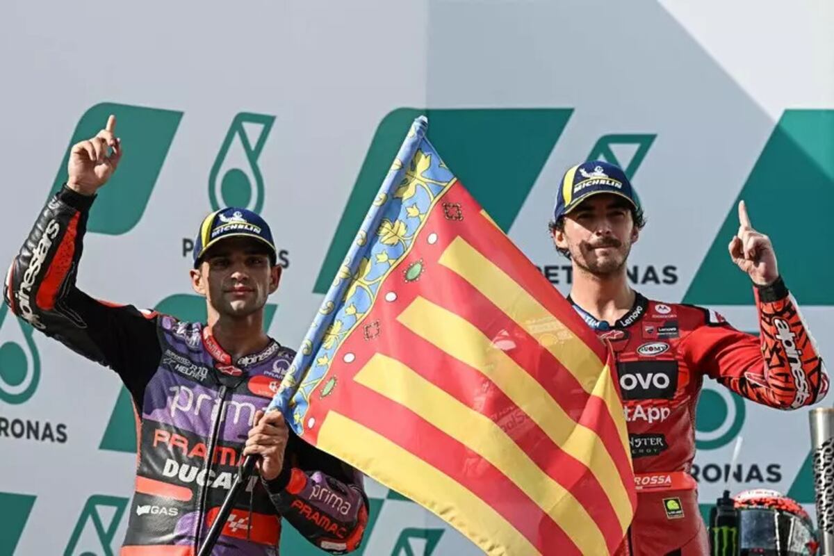 Ambos pilotos correrán la fecha final con sendas motos Ducati y se les ha pedido que definan todo en pista y de la mejor forma. (Prensa MotoGP)