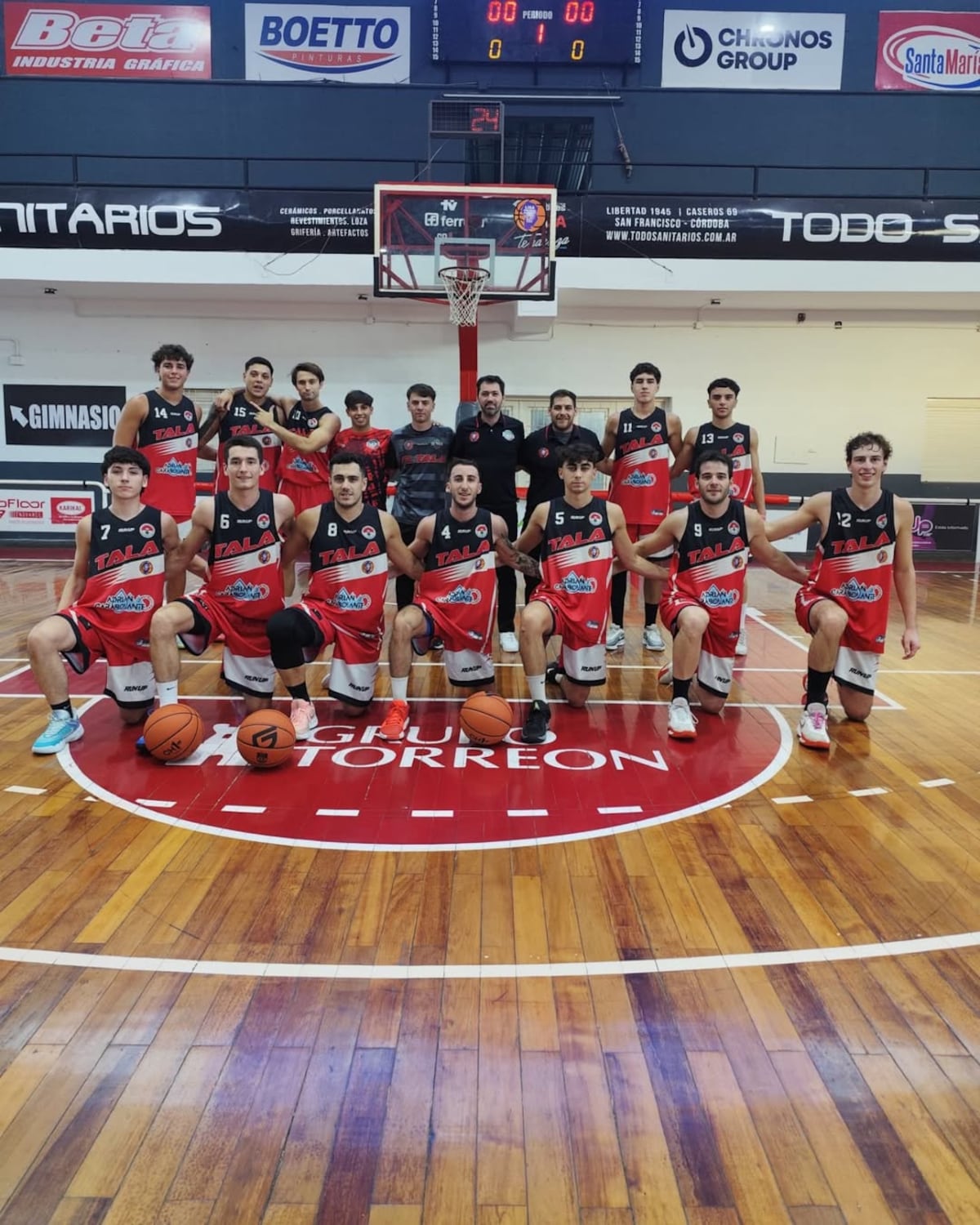 El Tala de San Francisco y su regreso a una competencia nacional, tras 30 años. (@clubeltala)