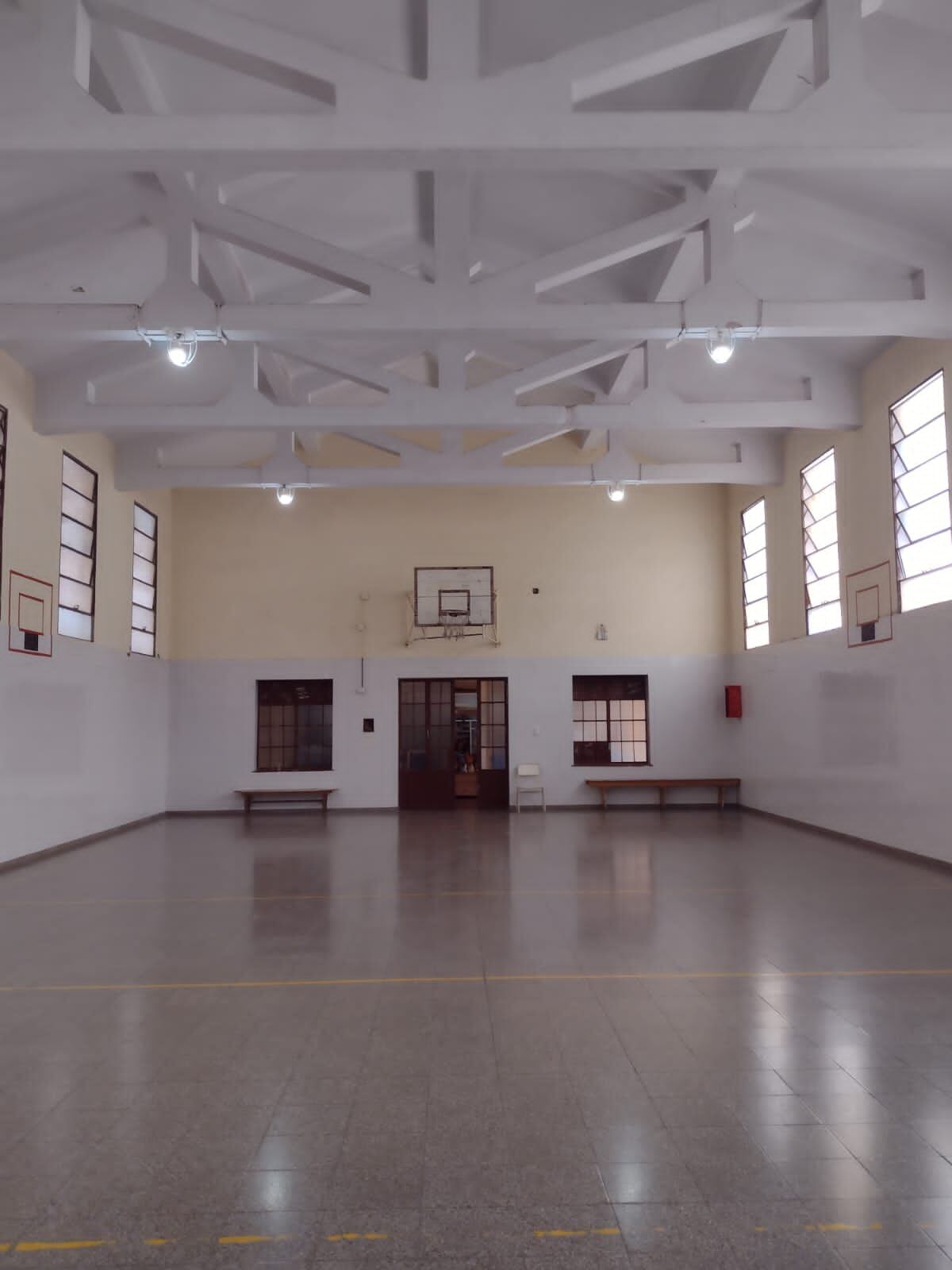 Espacios restaurados del colegio Garzón Agulla. (Ministerio de Educación)