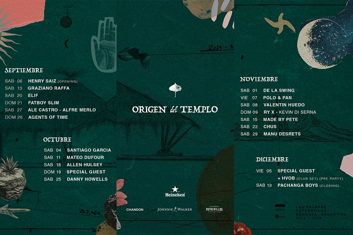 Cronograma completo de eventos para la temporada "Origen del Templo".