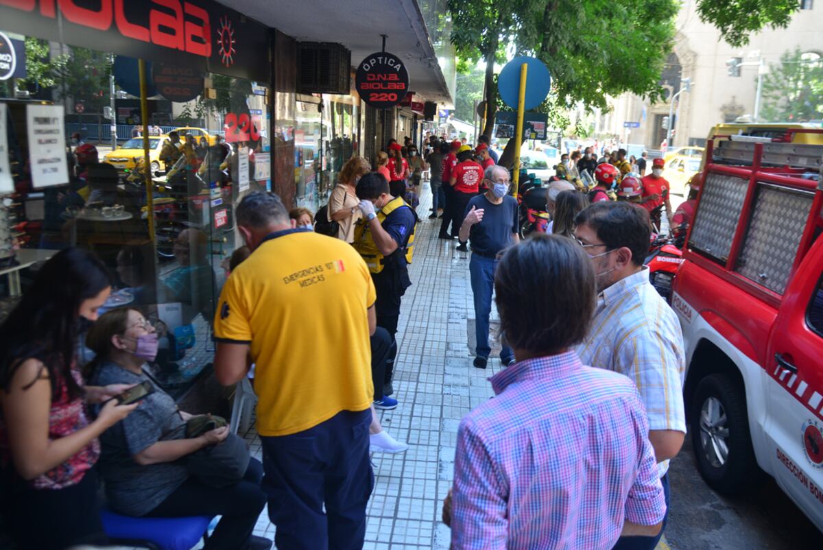 Incendio en Córdoba. (Pedro Castillo/ La Voz)