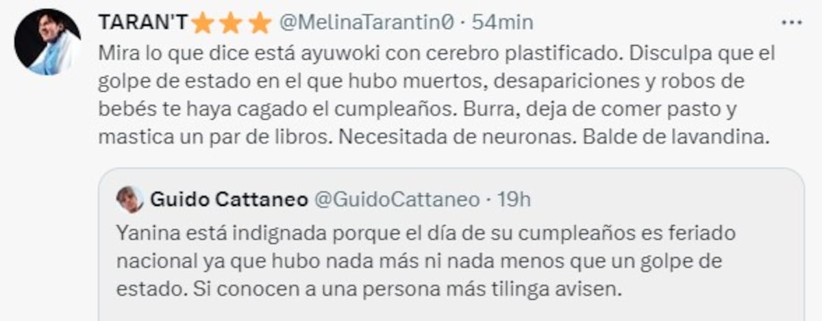 Foto: captura de pantalla / Twitter.