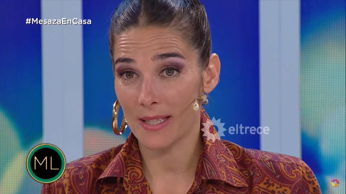 Juana Viale contó que los invitados se quisieron robar los saleros de la mesa. Captura de pantalla. Eltrece