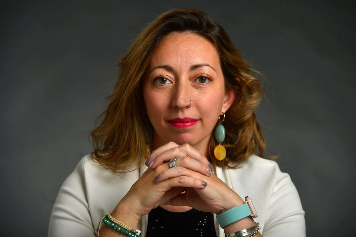 Cecilia Vasti, una de las socias de Nanotransfer, candidata para el Córdoba Empresaria 2023. (Nicolás Bravo / La Voz)