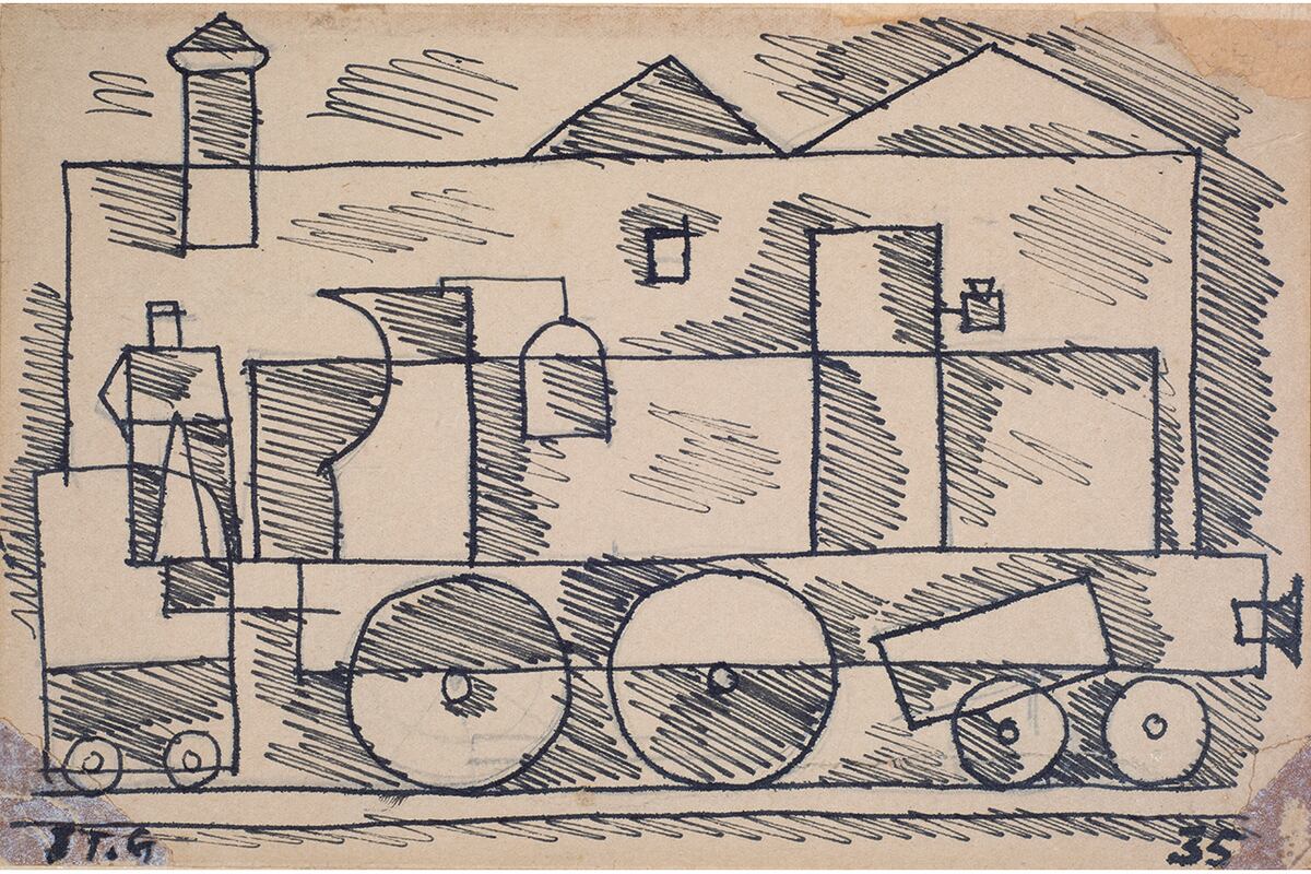 Locomotora constructiva - 1935.