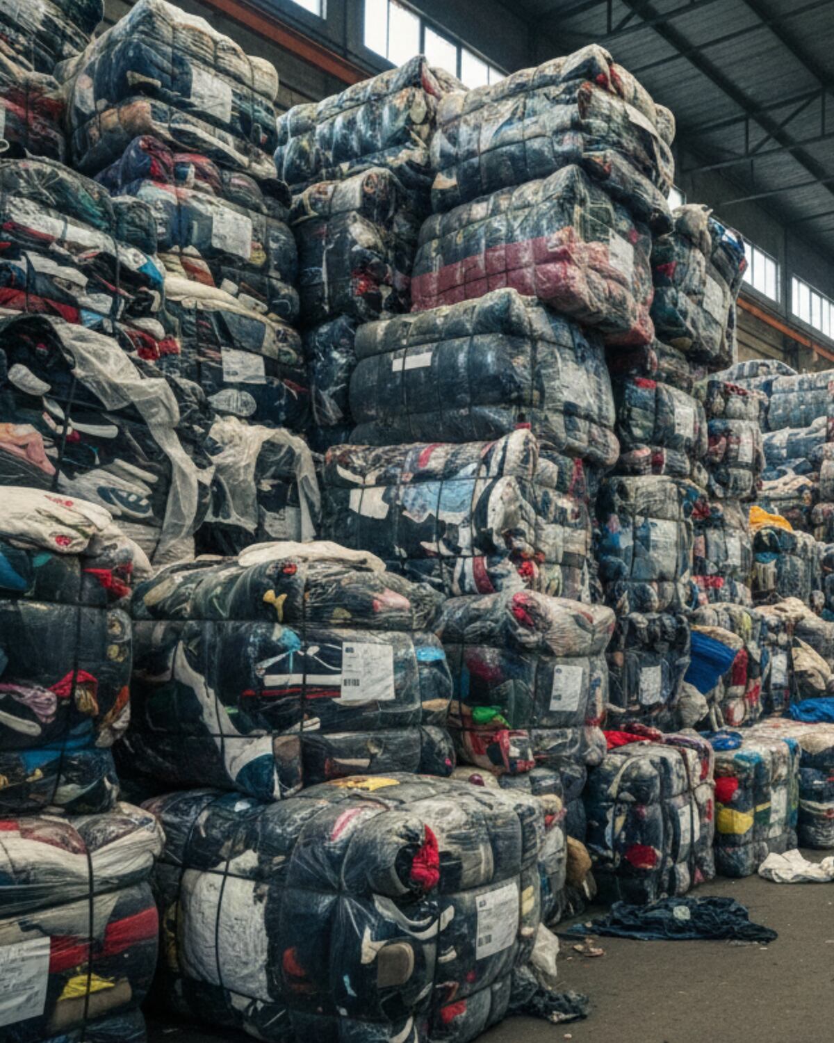 En 2025 ingresaron 4,6 toneladas de ropa usada. (ProTejer) 