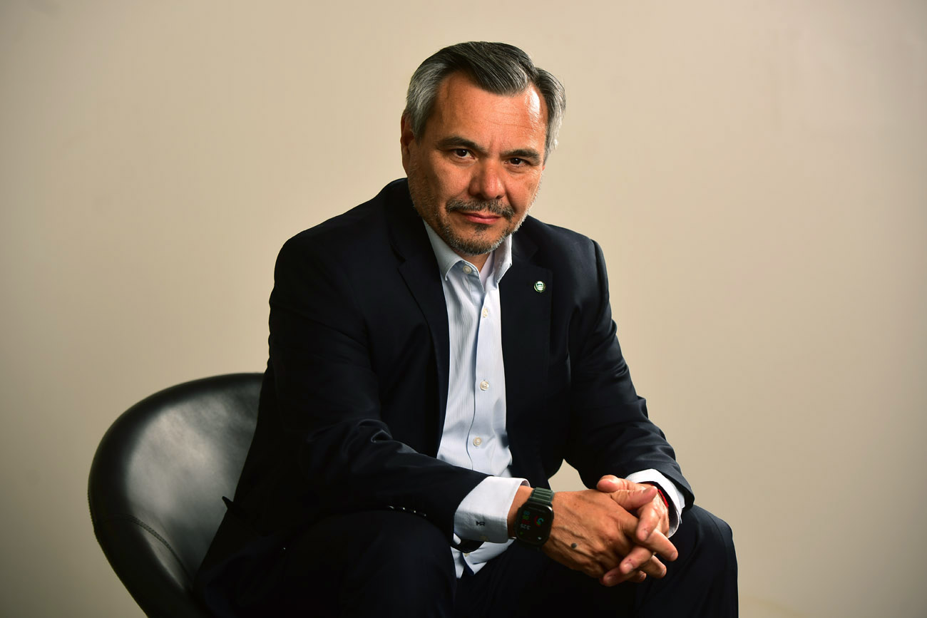 ENERGÍA. Claudio Puértolas, presidente de Epec. (Nicolás Bravo / La Voz)