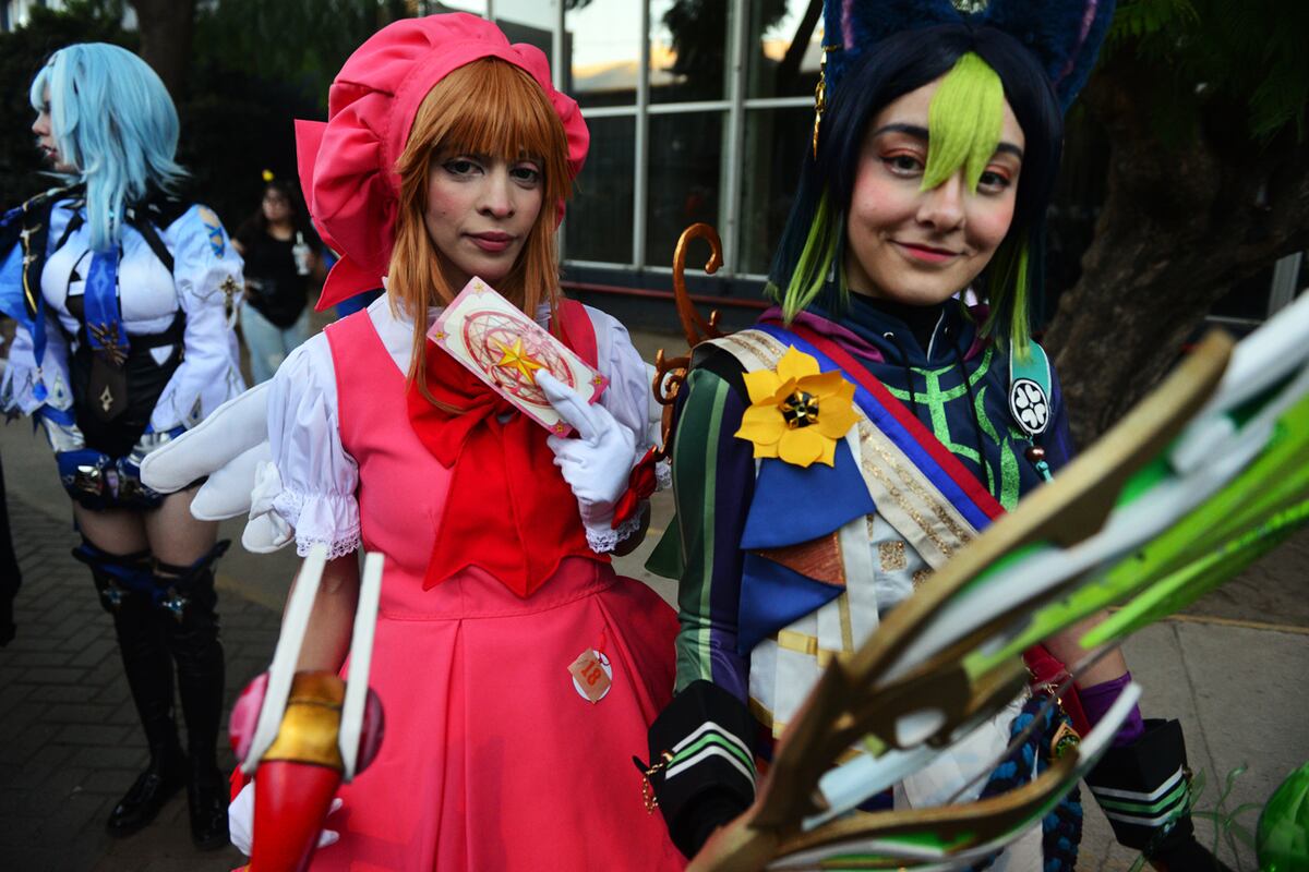 Toda la cultura del animé, el cosplay y el geek se dieron cita en la convención CAF en Espacio Quality. Foto Javier Ferreyra