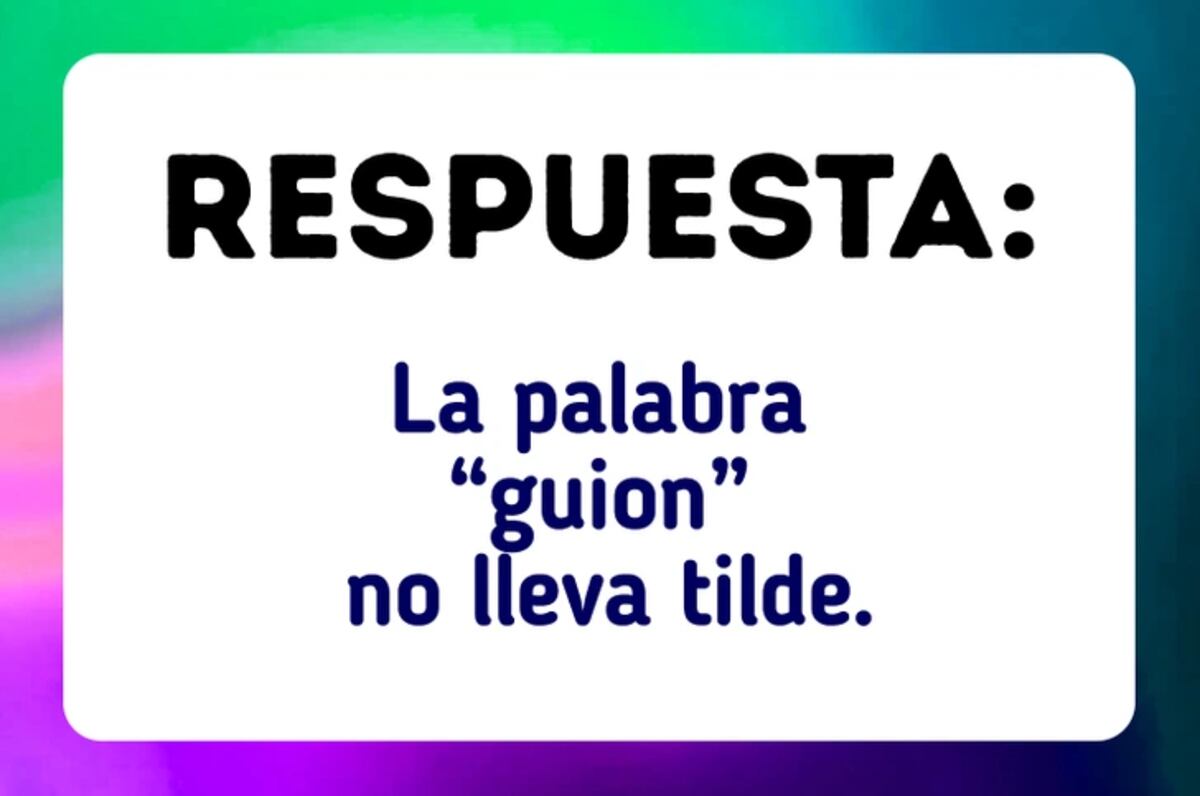 La solución del acertijo visual.