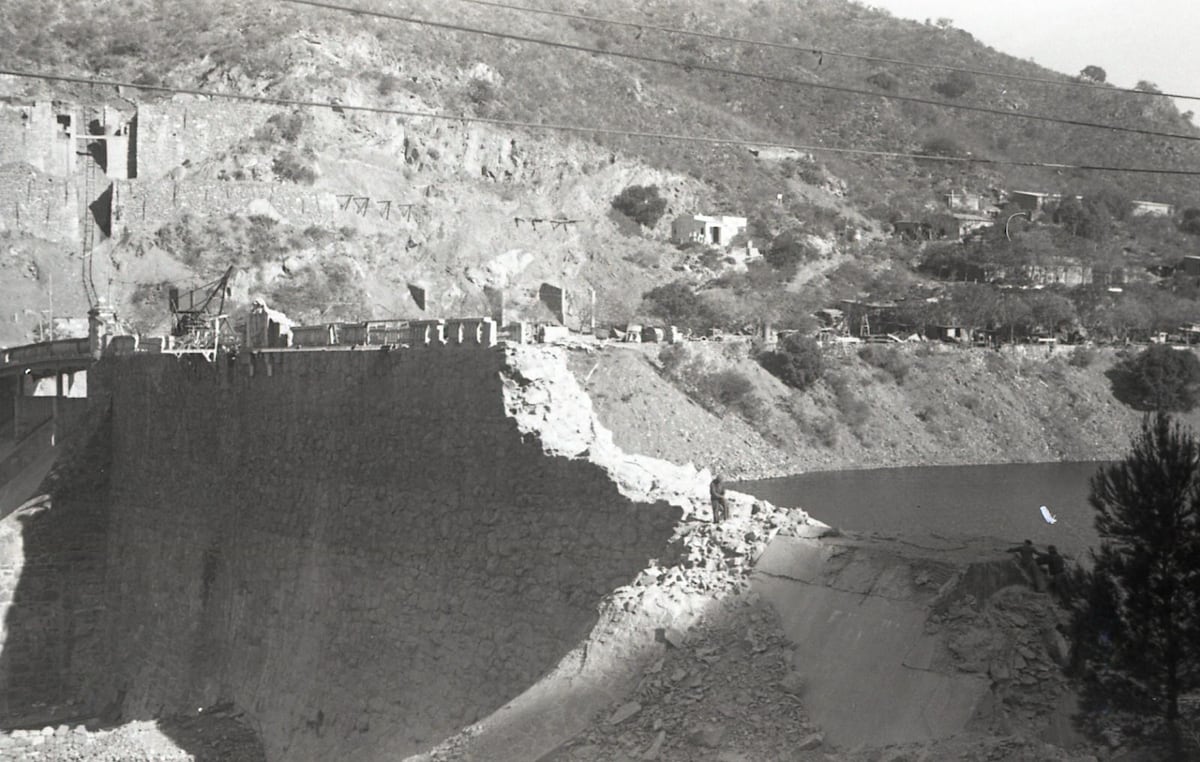 La fascinante historia del Viejo Dique San Roque y un legado que perdura. (Archivo Histórico de Córdoba)
