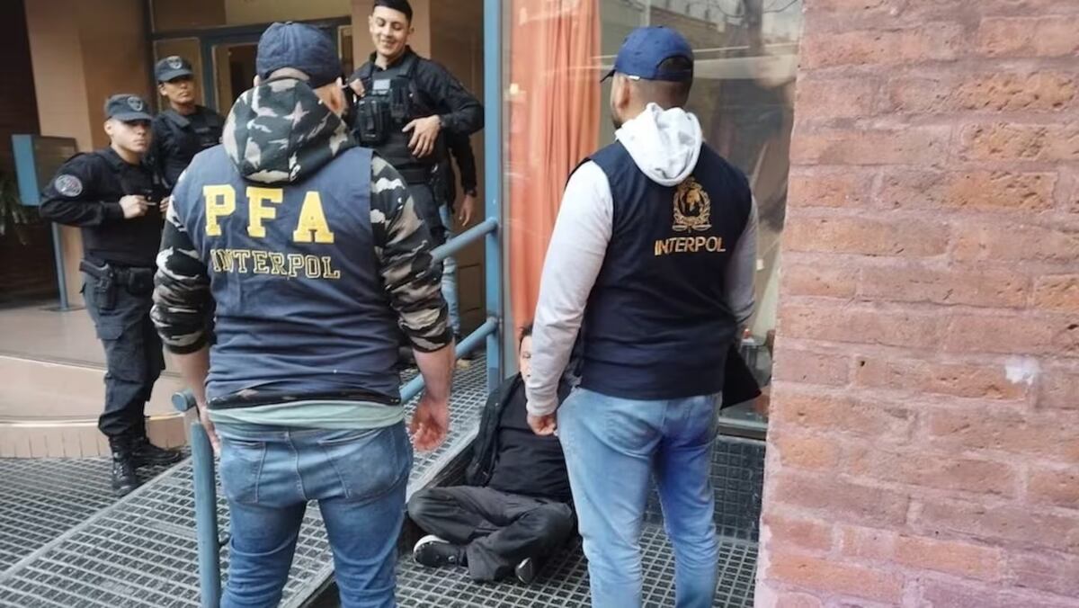 Peter Francis Kennedy fue detenido este jueves en la ciudad de Buenos Aires. (PFA)