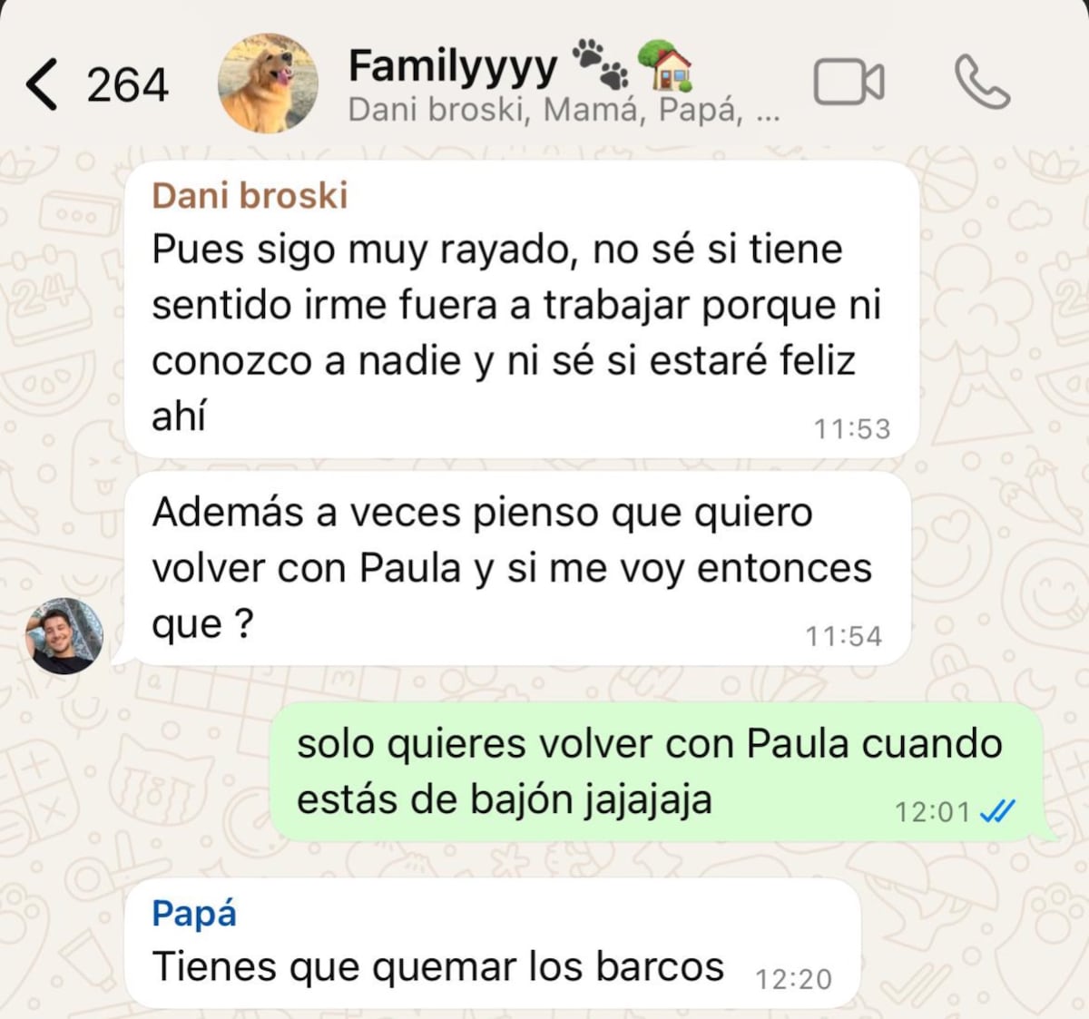 El chat.