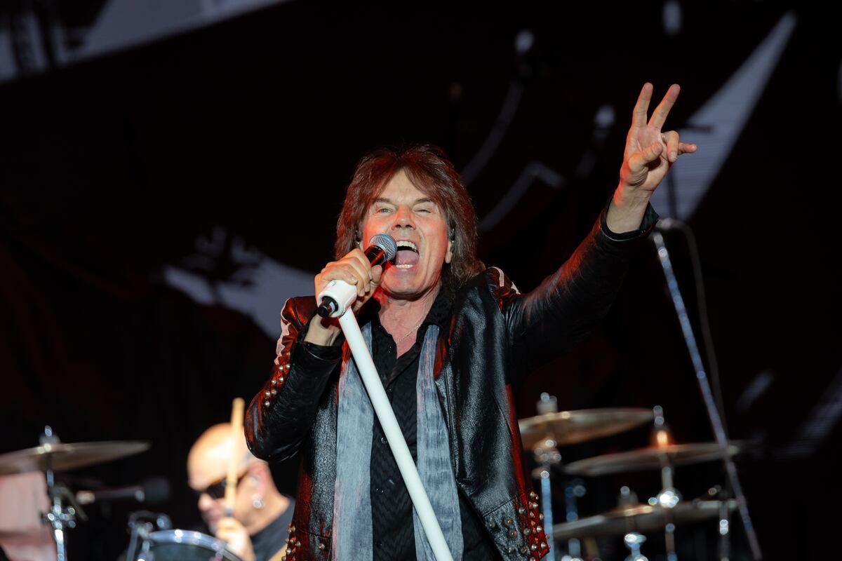 Joey Tempest, cantante de Europe. (Ake Music/ Tute Delacroix)