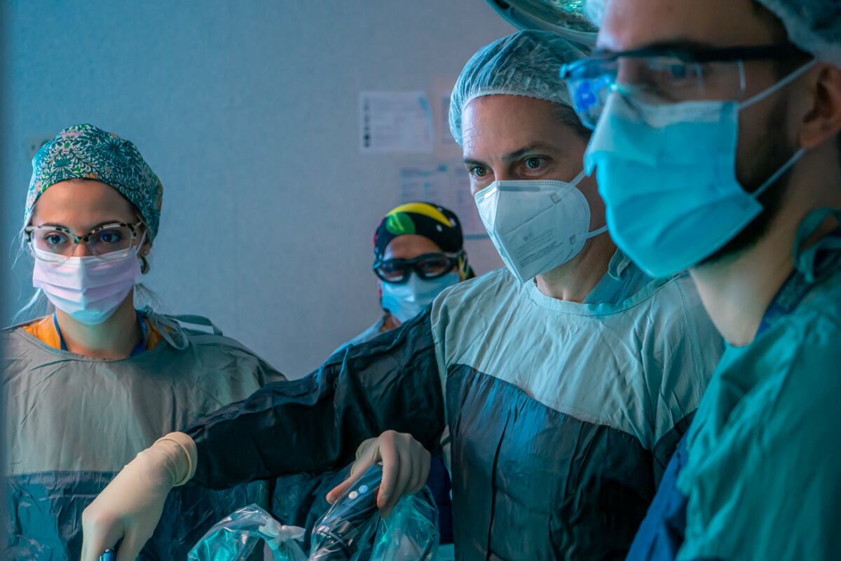 Profesionales de Hospital Privado en quirófano. / Hospital Privado Universitario de Córdoba