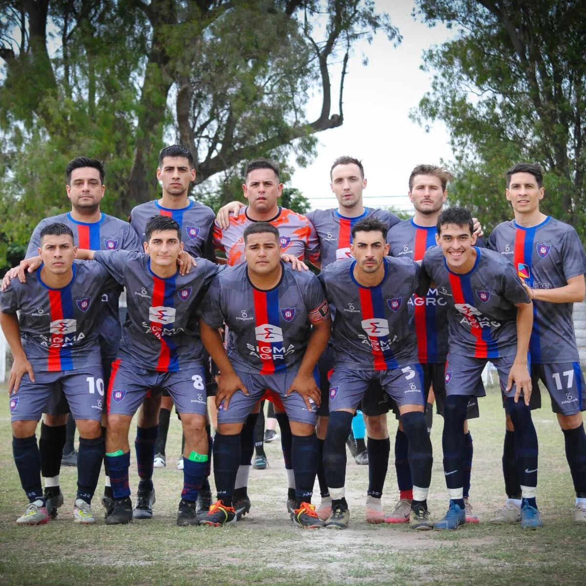 Faluco de Jesús María, con "Manolo" Ibáñez como goleador. (Gentileza Asociación Atlética Falucho).