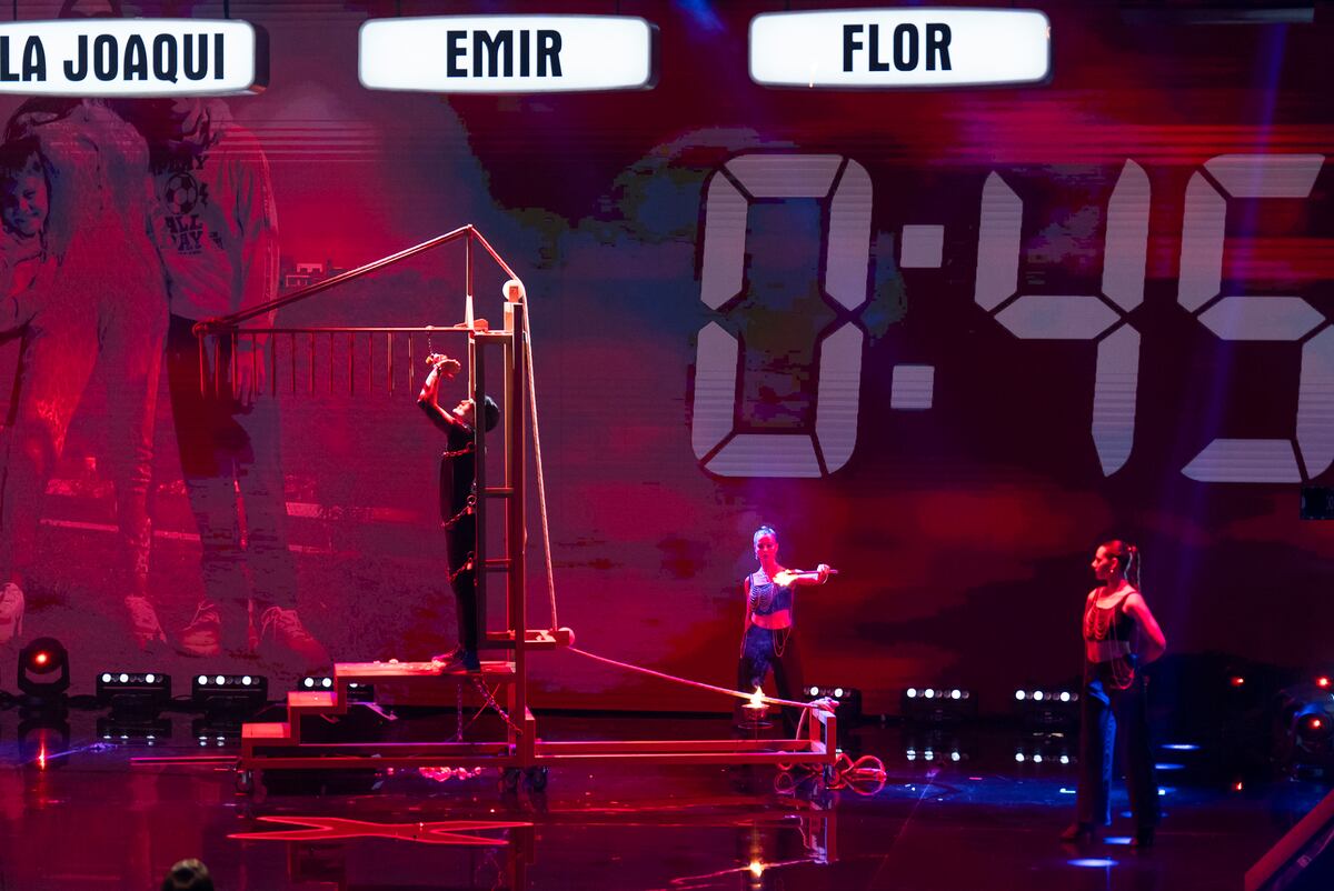 Carla y Julio en la final de Got Talent Argentina. (Foto: Prensa Got Talent Argentina)