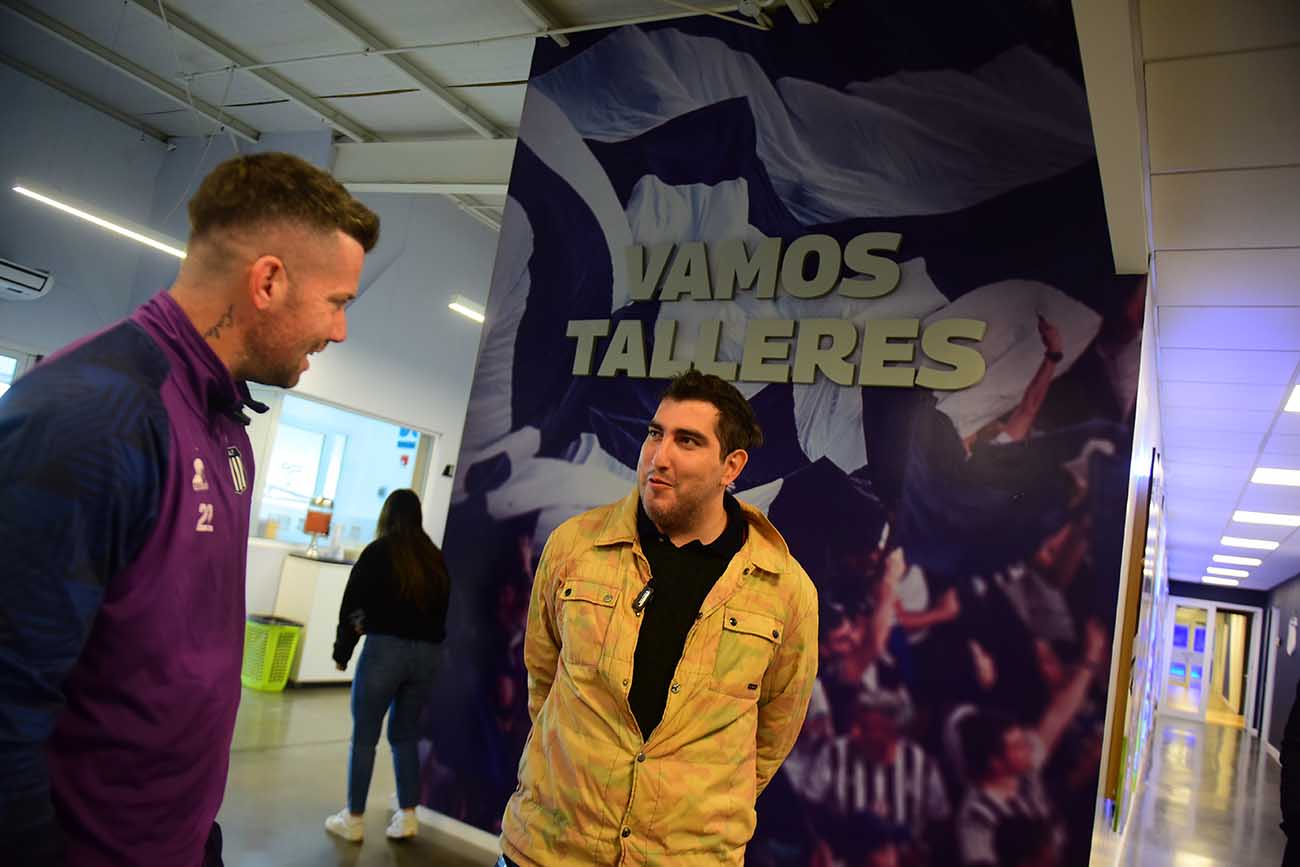 Alan Olivera, cordobés, que recibió un trasplante de corazón y es hincha de Talleres. Producción entre La Voz, Talleres y Hospital Privado. (José Gabriel Hernández / La Voz)