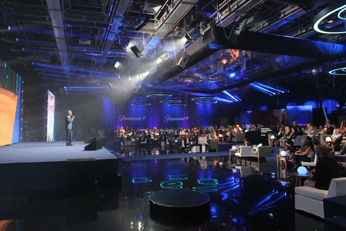 El evento tuvo una puesta impactante.