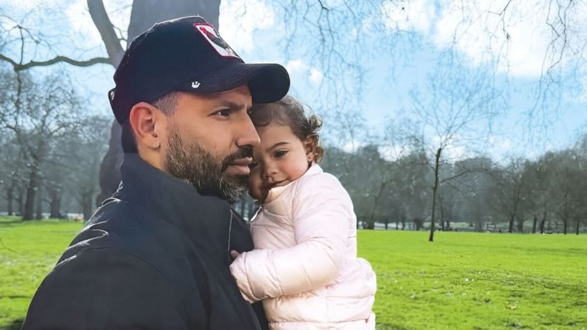 Kun Agüero y Sofía Calzetti: así está hoy su hija Olivia a un año y medio de su nacimiento.