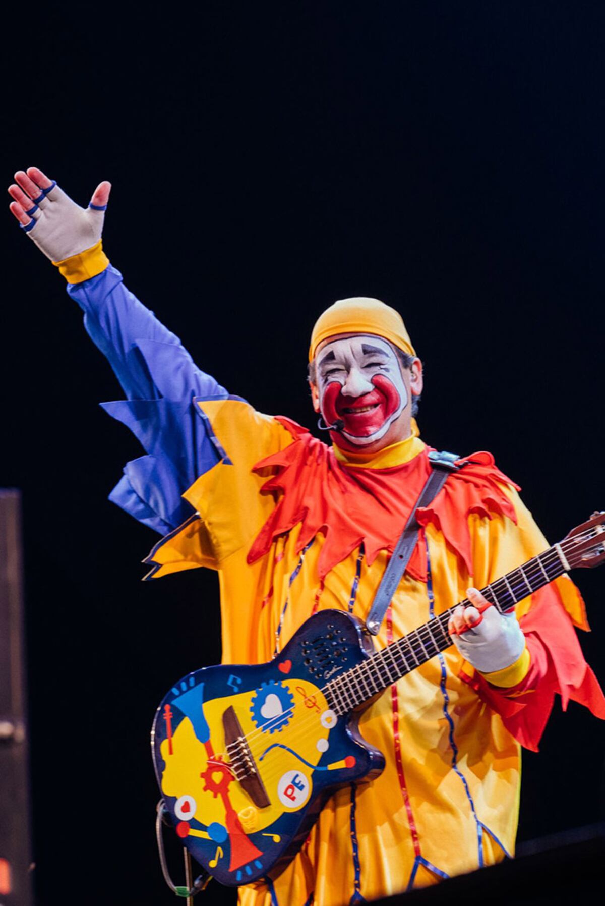 Payaso Piñon Fijo. (Prensa Piñon Fijo)