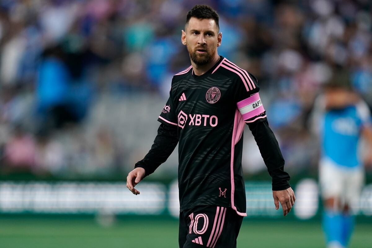 El argentino Lionel Messi, delantero del Inter Miami. (AP foto/Erik Verduzco)