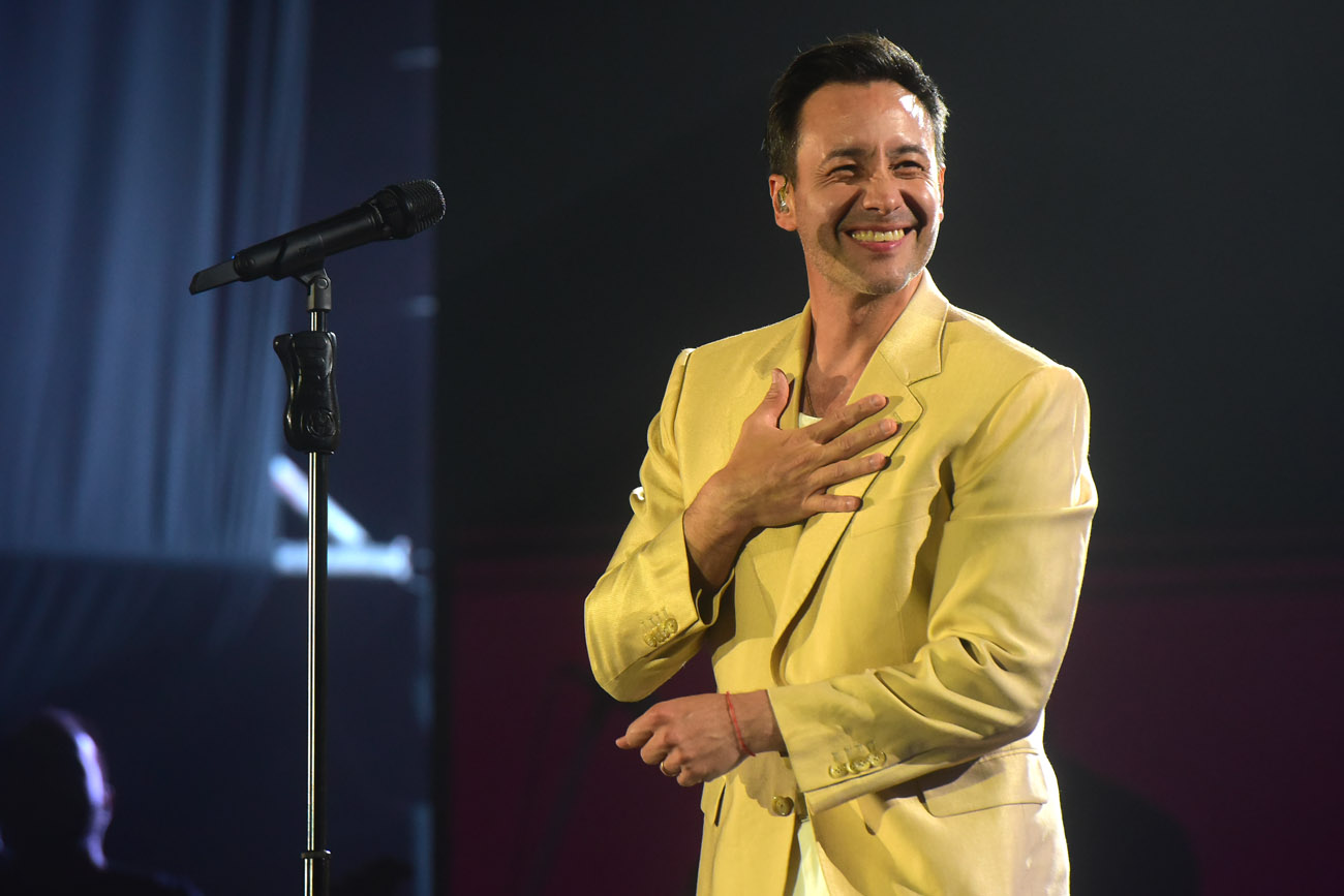 Luciano Pereyra en el Quality Espacio. (Nicolás Bravo / La Voz)