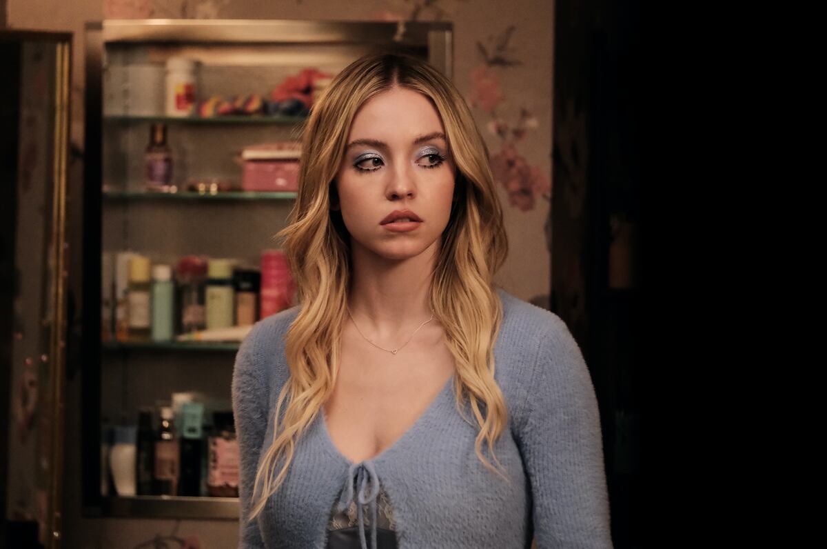 Sydney Sweeney como "Cassie" de Euphoria.