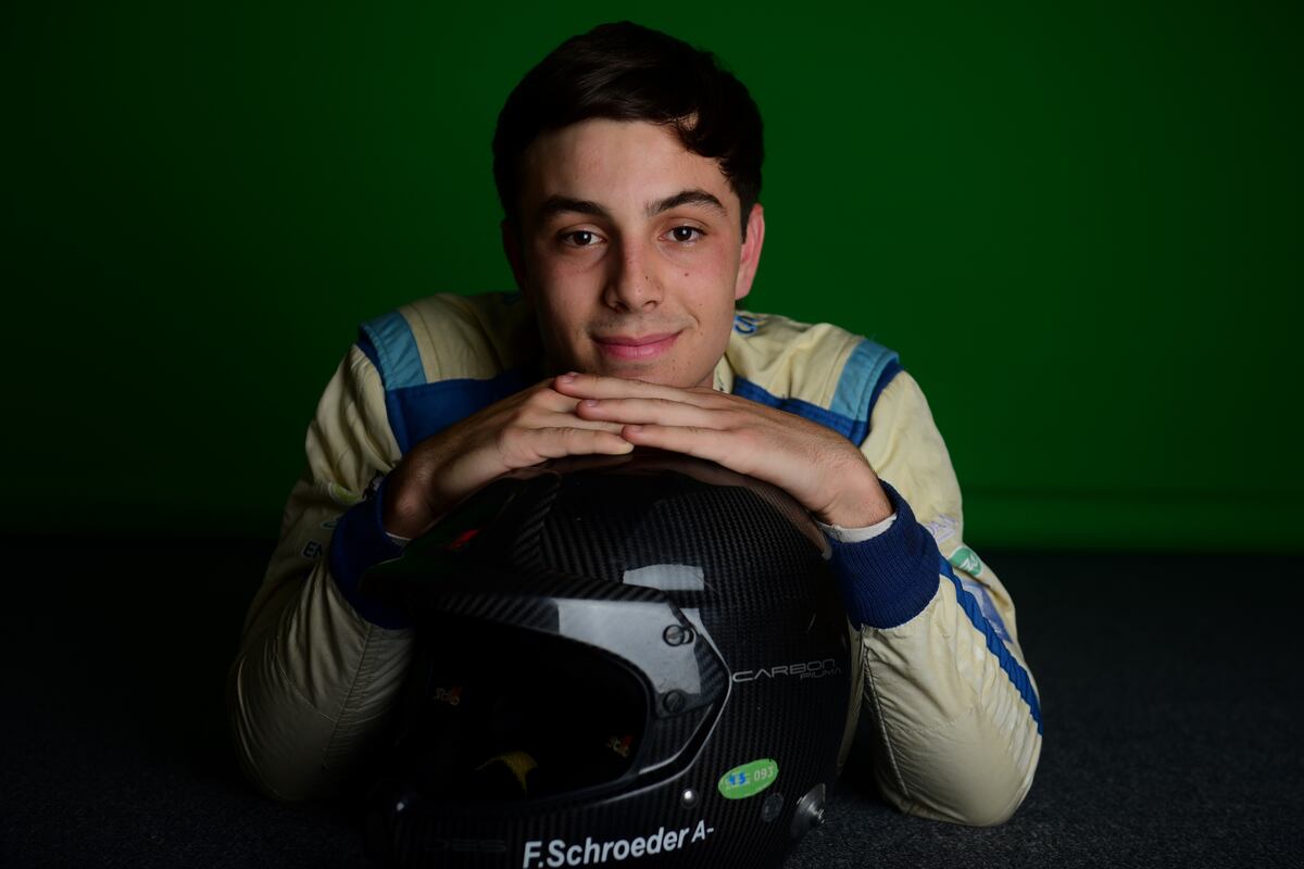 Felipe Schröeder, premio Estímulo 2025 en automovilismo. (José Gabriel Hernández / La Voz)