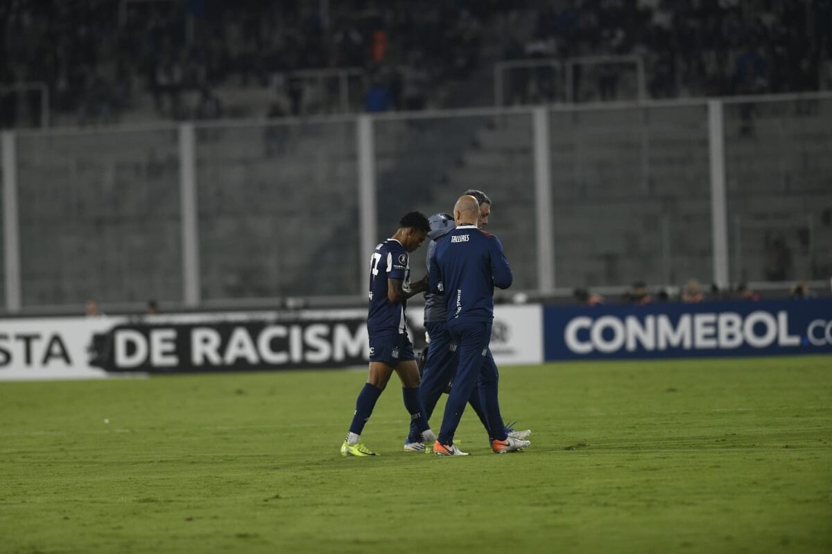Talleres en su debut en Copa Libertadores. (Facundo Luque / La Voz).