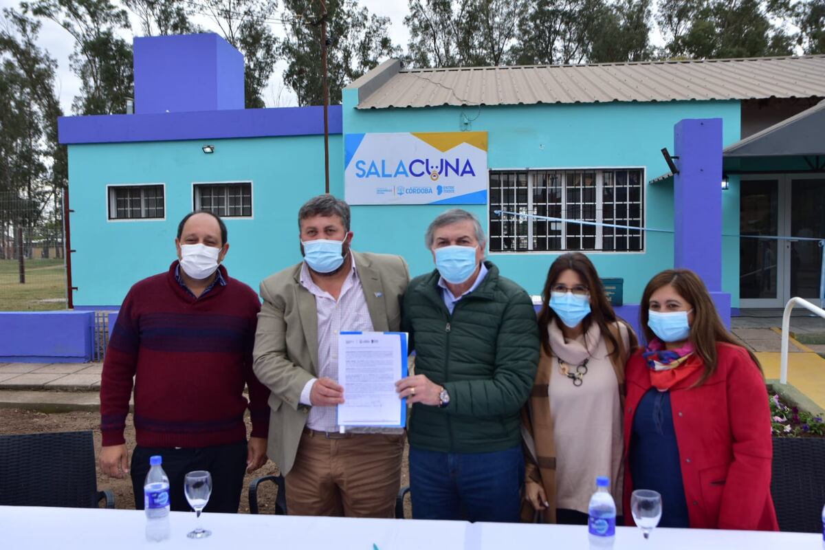Ucacha. Inauguraron la primera sala cuna en esa localidad del sudeste de Córdoba (Desarrollo Social).