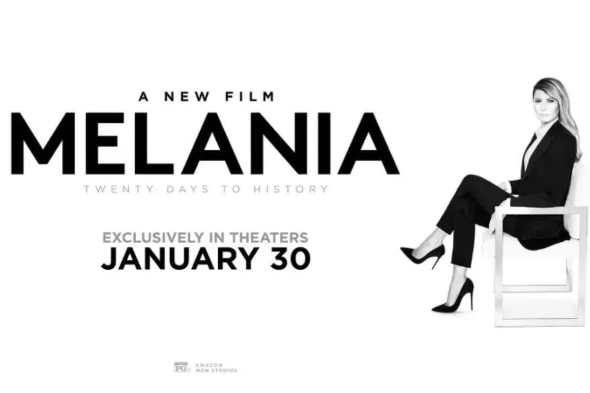 Melania Trump lanzó el tráiler de su primera película oficial. (Gentileza)