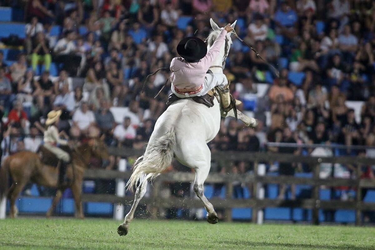 El espectáculo de campo volvió a deslumbrar a los espectadores, siendo ya un signo distintivo del festival.