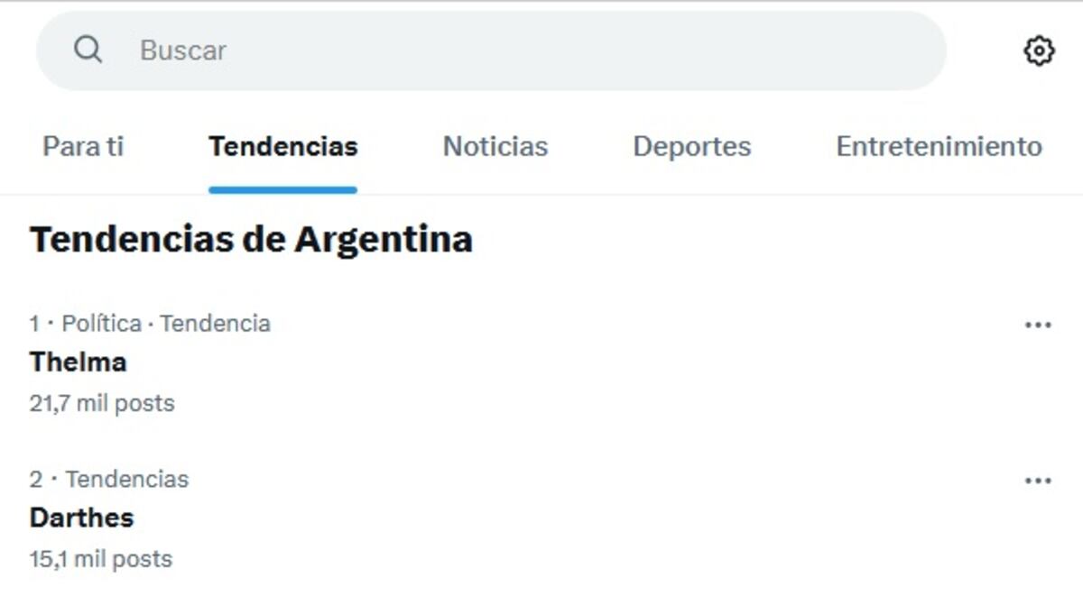 Thelma Fardín y Juan Darthés, tendencias en X luego de la condena al actor. (Captura de pantalla).
