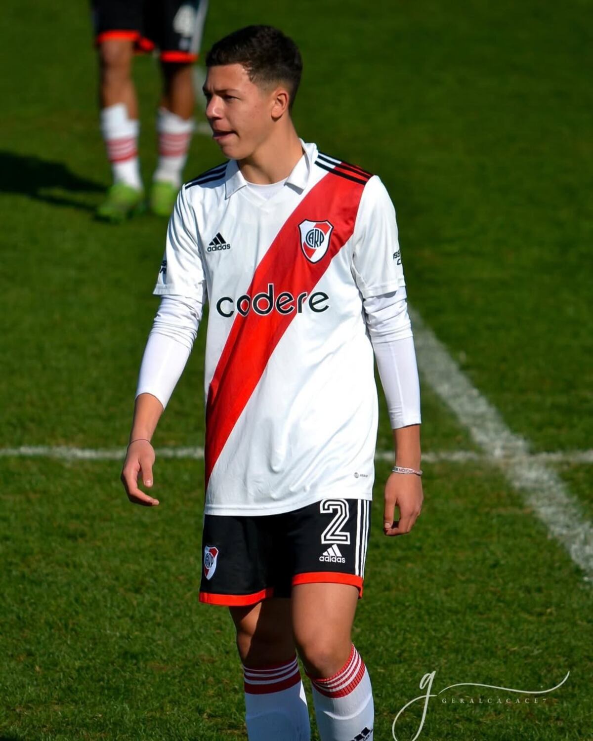 Bastian Demichelis, jugador de las inferiores de River. (Instagram Bastian Demichelis).
