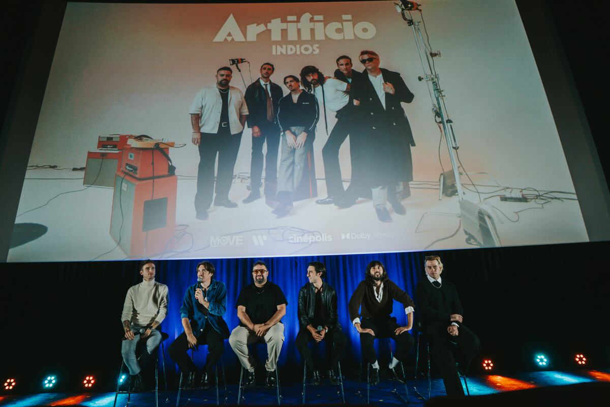 Indios presentó "Artificio", su nuevo material discográfico. (Prensa Warner)