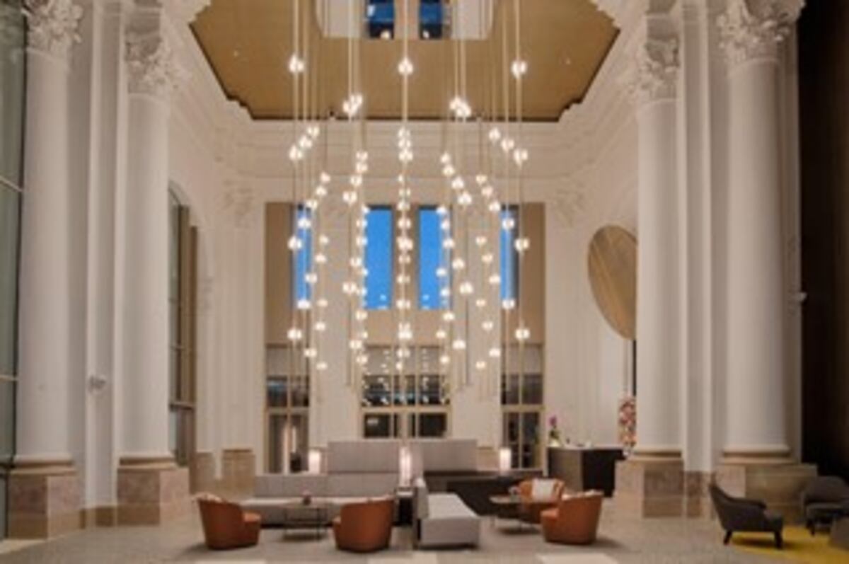 Hotel NH en Milán, en una ex iglesia. (Foto NH Group)