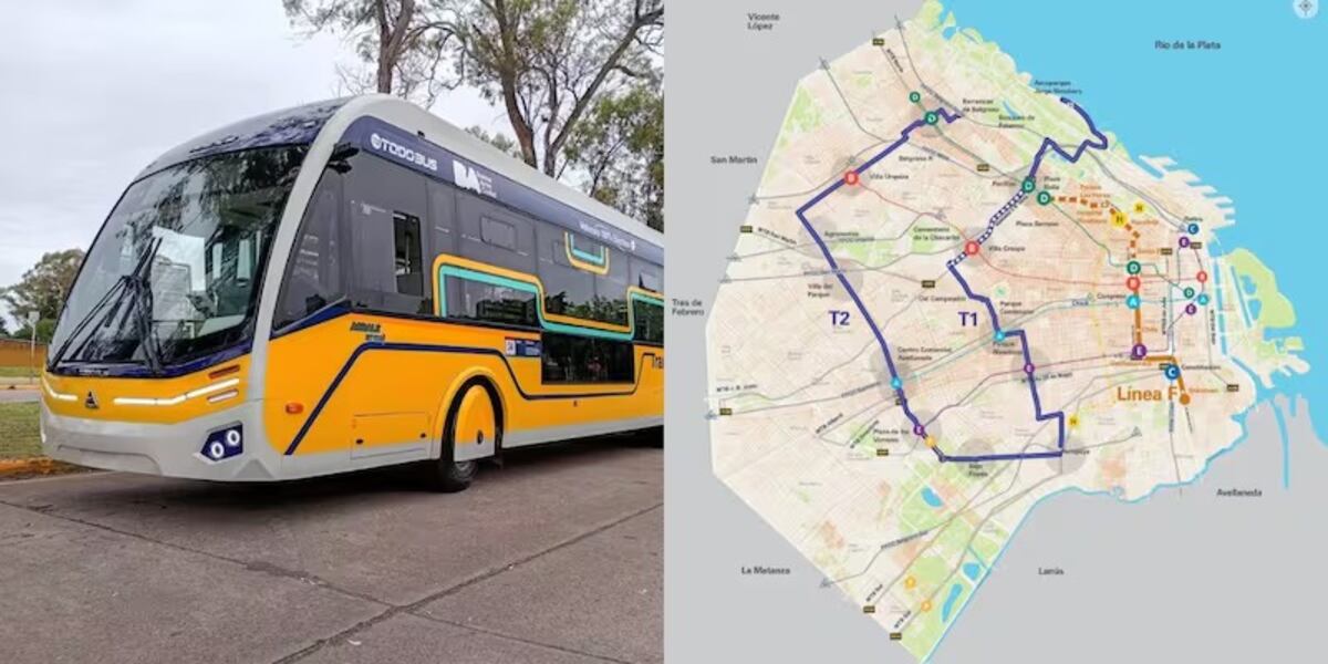 Así es el nuevo sistema de transporte eléctrico en Buenos Aires.