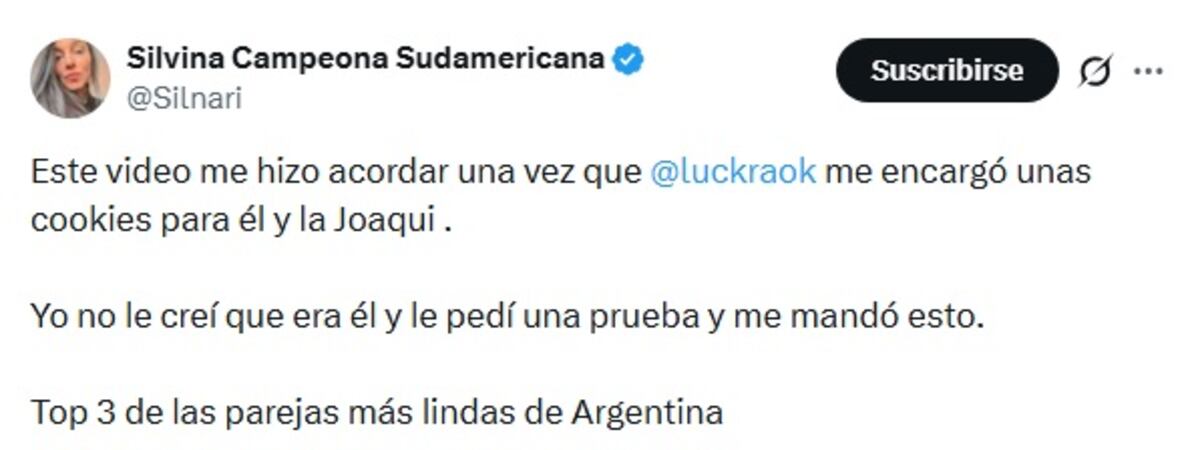 Luck Ra sorprendió a una emprendedora para hacerle un regalo a La Joaqui (Captura de pantalla)
